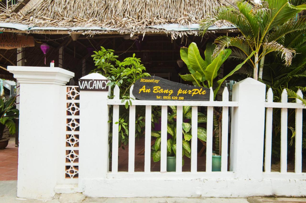 An Bang Purple Homestay Hoi An Exteriör bild